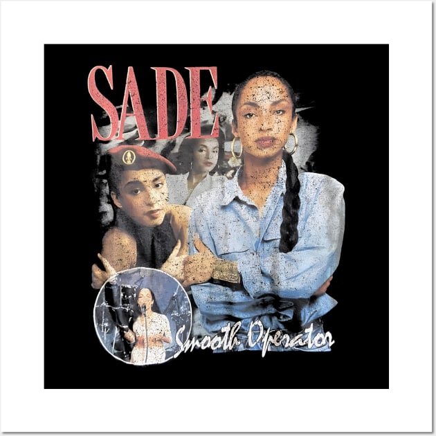 Sade Adu Smooth Operator Vintage Wall Art by Garza Arcane